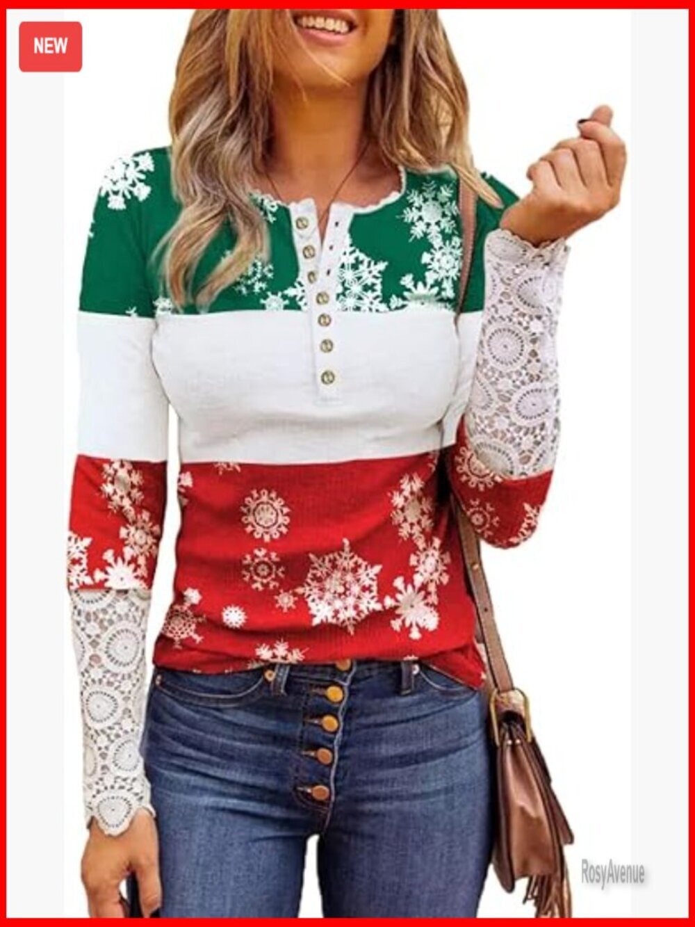 Women's Christmas T Shirt Leopard Stripe Raglan Baseball Top Long Sleeve Funny